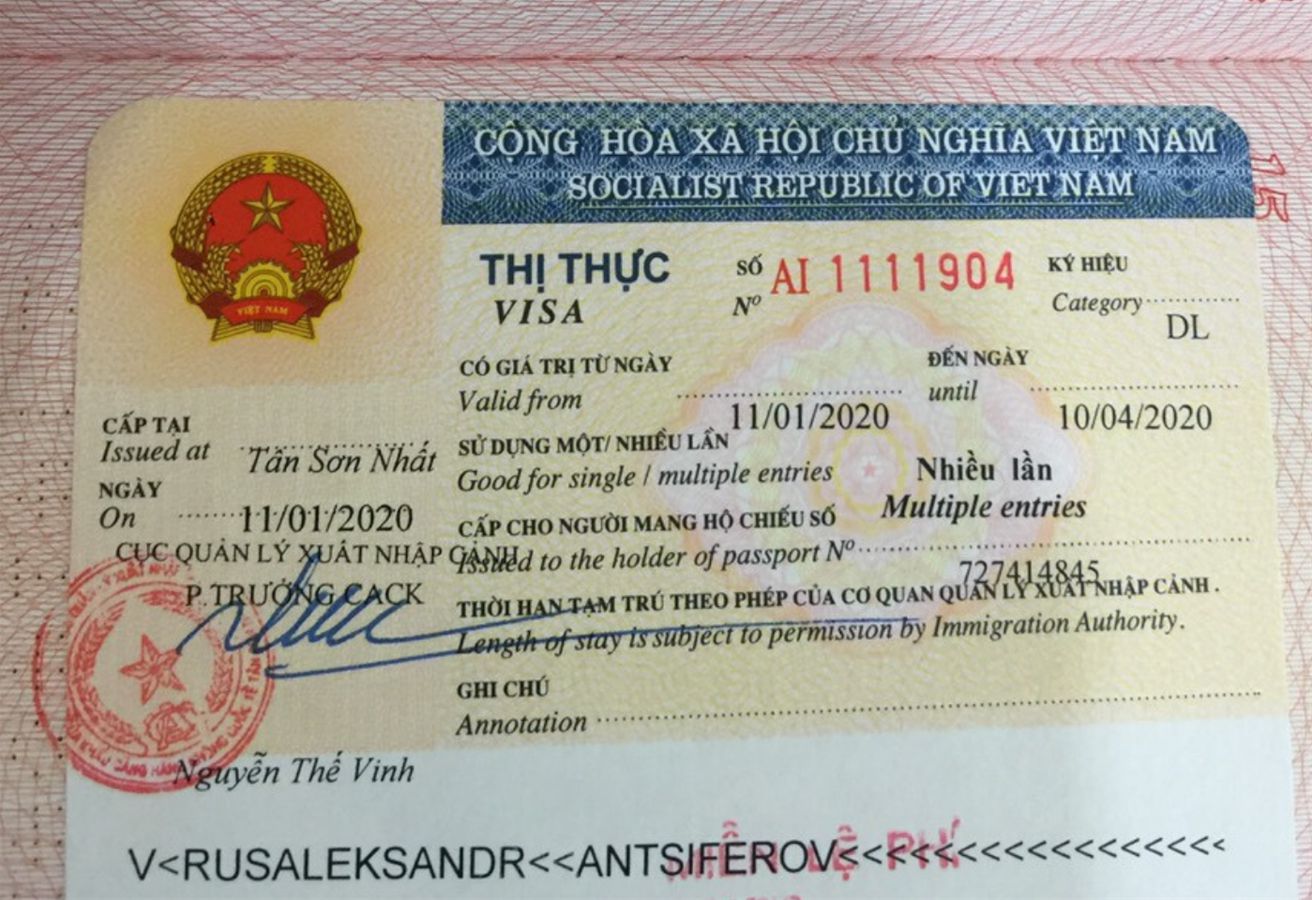 VISA LAO ĐỘNG TẠI VIỆT NAM